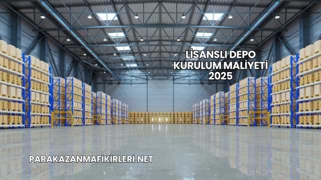 Lisanslı Depo Kurulum Maliyeti 2025