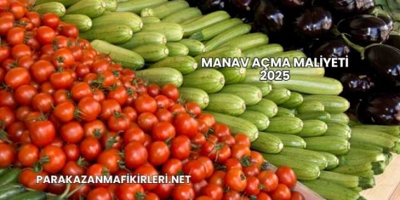 Manav Açma Maliyeti 2025