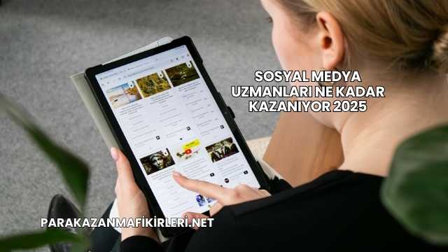 Sosyal Medya Uzmanları Ne Kadar Kazanıyor 2025