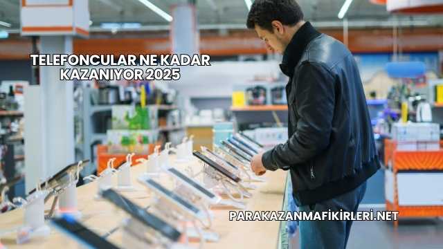 Telefoncular Ne Kadar Kazanıyor 2025