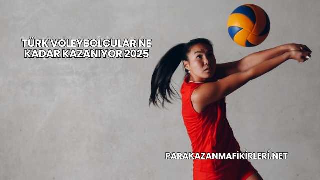 Türk Voleybolcular Ne Kadar Kazanıyor 2025