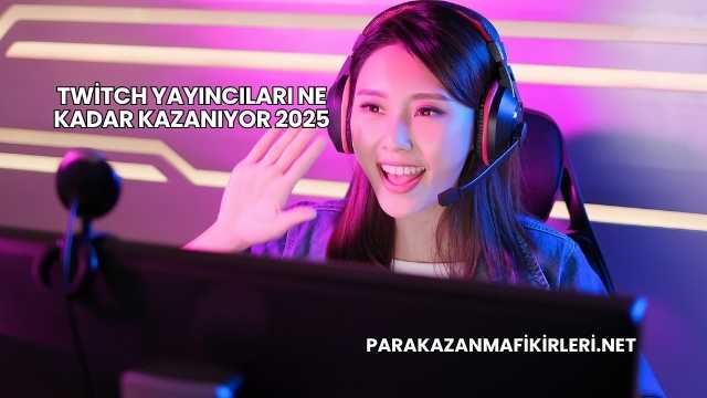 Twitch Yayıncıları Ne Kadar Kazanıyor 2025