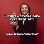 Ünlüler Ne Kadar Para Kazanıyor 2025
