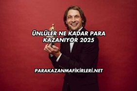 Ünlüler Ne Kadar Para Kazanıyor 2025
