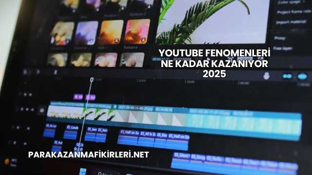 Youtube Fenomenleri Ne Kadar Kazanıyor 2025