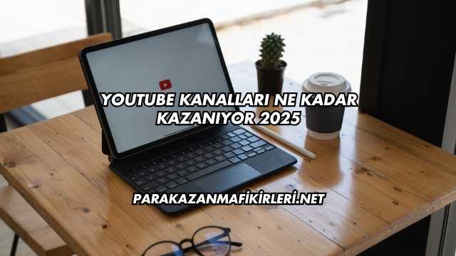 Youtube Kanalları Ne Kadar Kazanıyor 2025